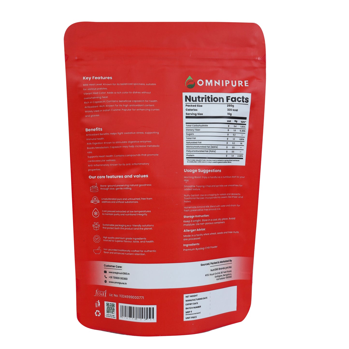 Premium Byadagi Chilli Powder