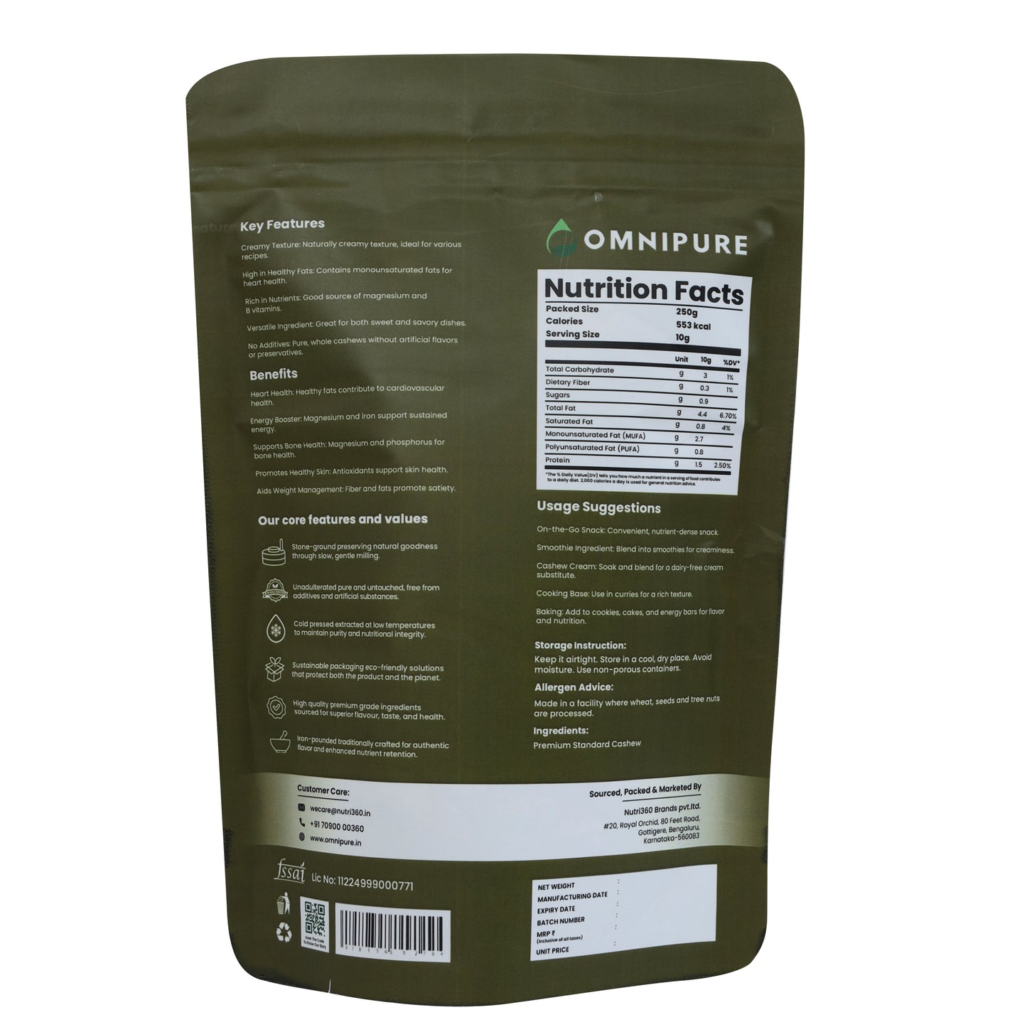 Premium Standard Cashew