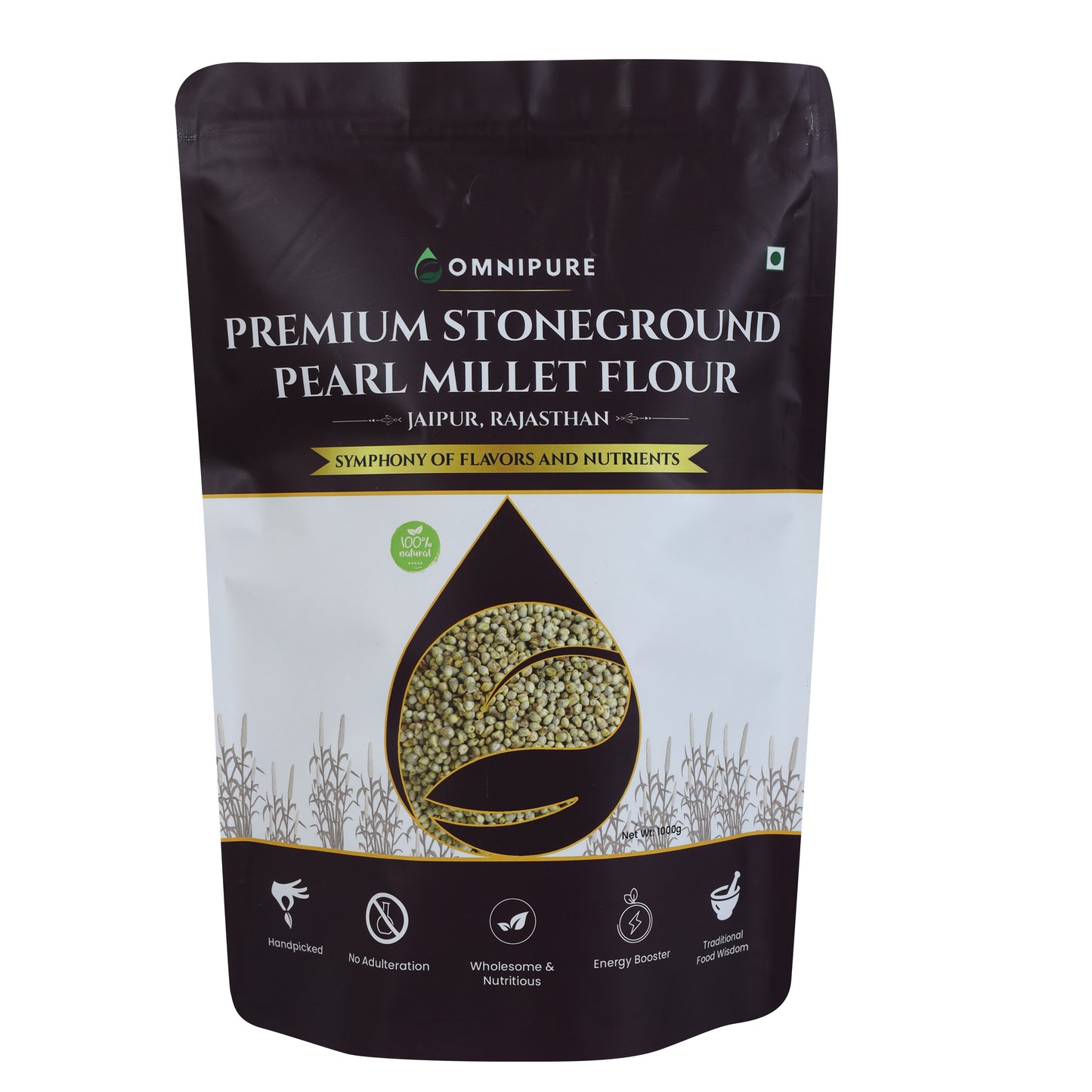 Premium Stoneground Pearl Millet Flour
