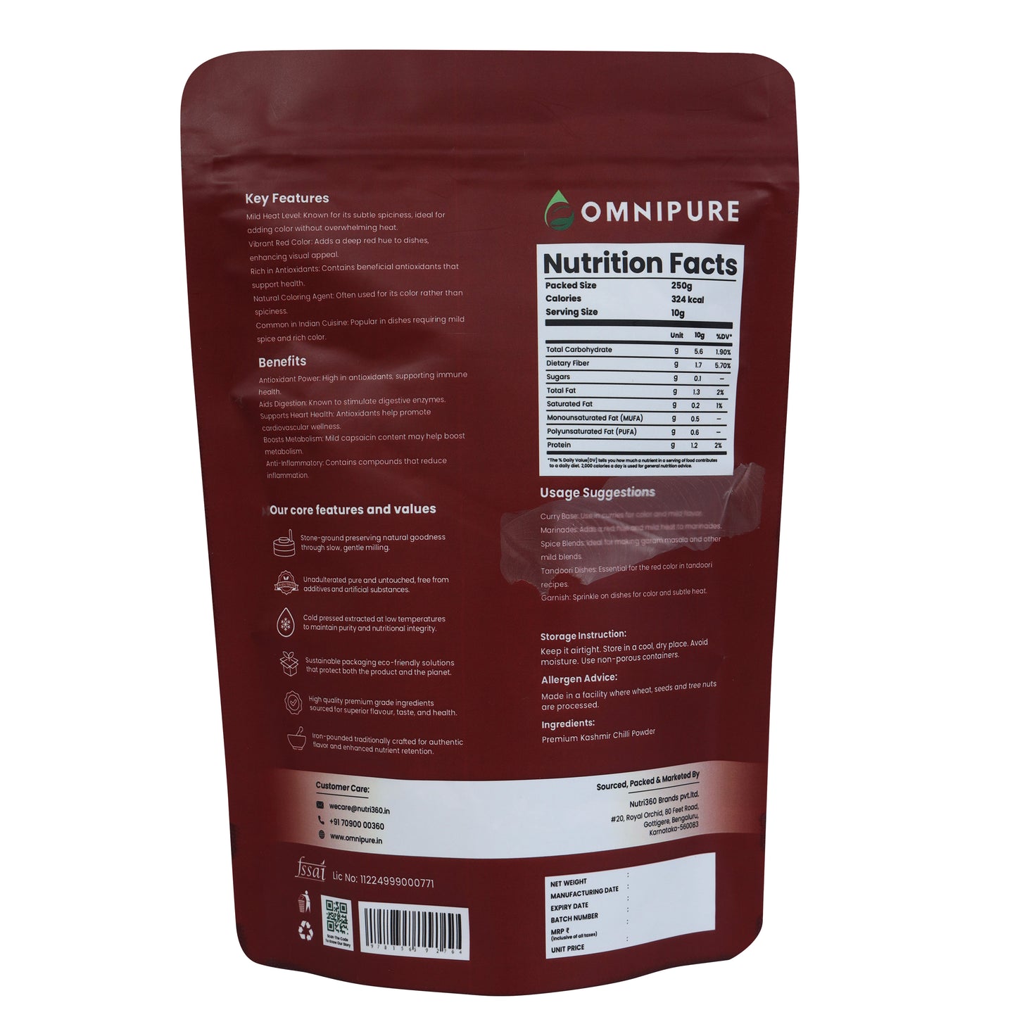 Premium Kashmir Chilli Powder