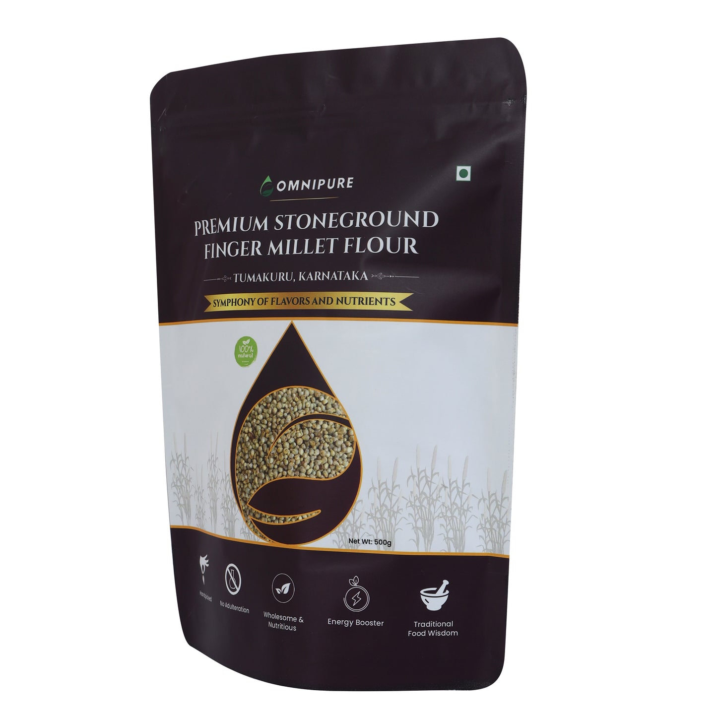 Premium Stoneground Finger Millet Flour