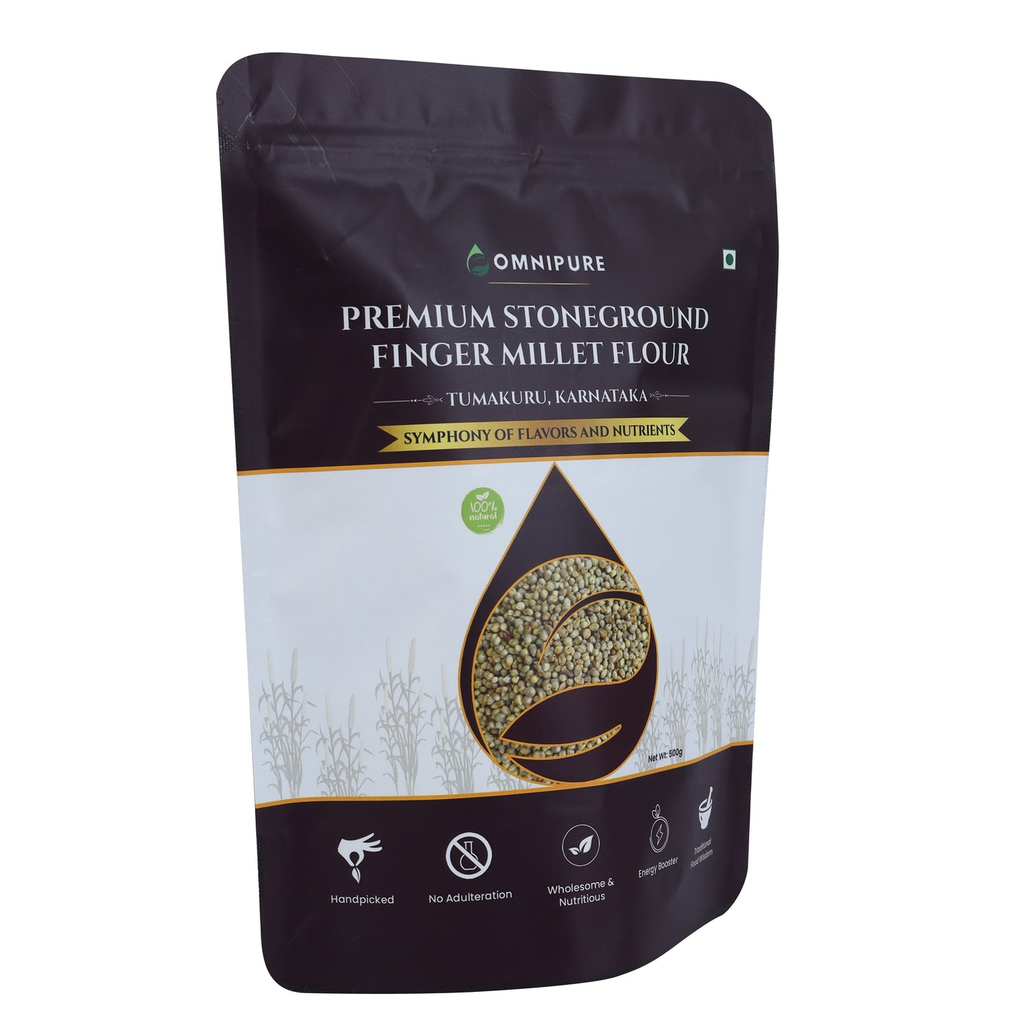 Premium Stoneground Finger Millet Flour
