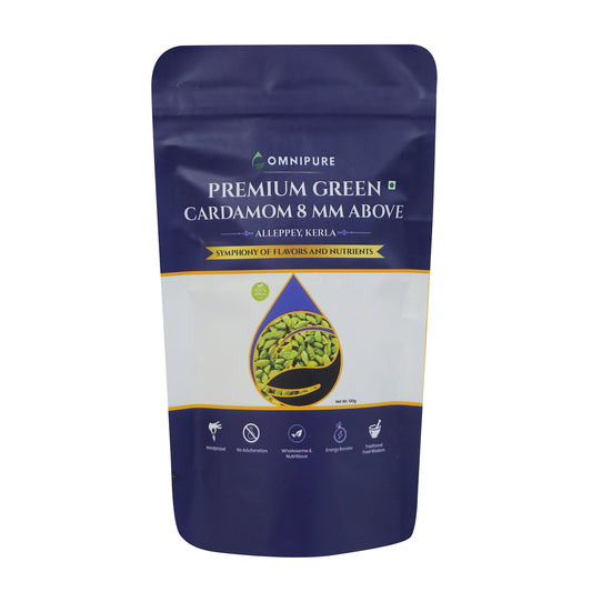 Premium Green Cardamom 8 MM Above