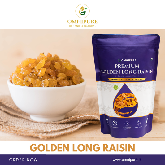 Premium Golden Long Raisin